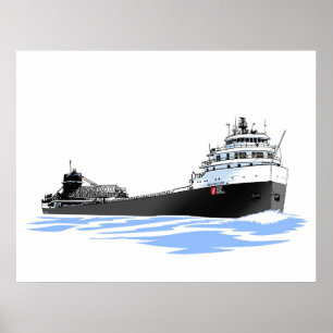 Poster Excelentes Lagos Freighter Benson Ford (2)