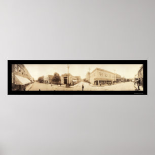 Póster Excelsior Springs, foto 1909 do MO