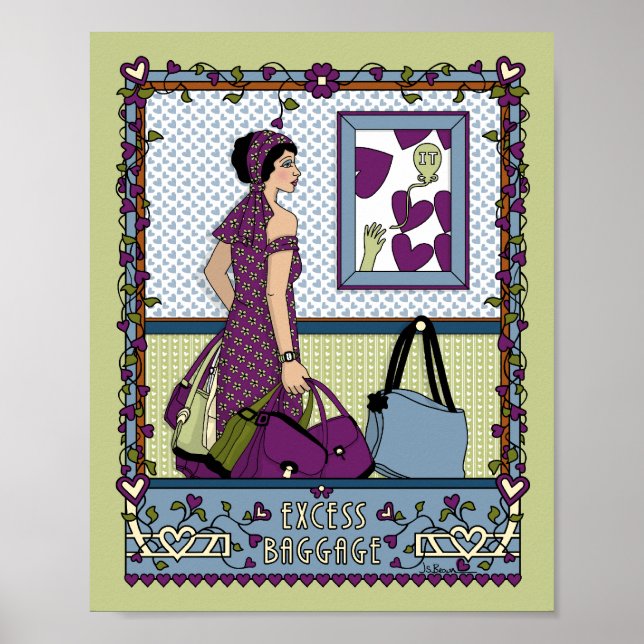 Poster Excesso de Bagagem_A_8x10 (Frente)