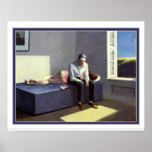 Poster Excursão à Filosofia de Edward Hopper