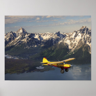 Póster Excursão ronca de Tetons