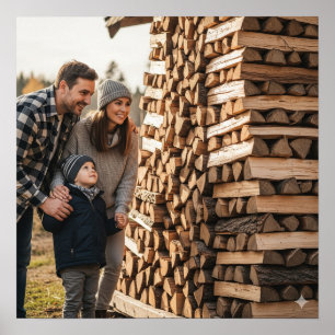 Poster Execução de Madeira de Fogo
