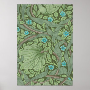 Poster Exemplo de padrão de papel de parede com Forget-M