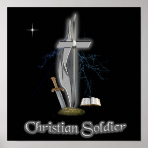 Poster Exemplos cristãos do soldado