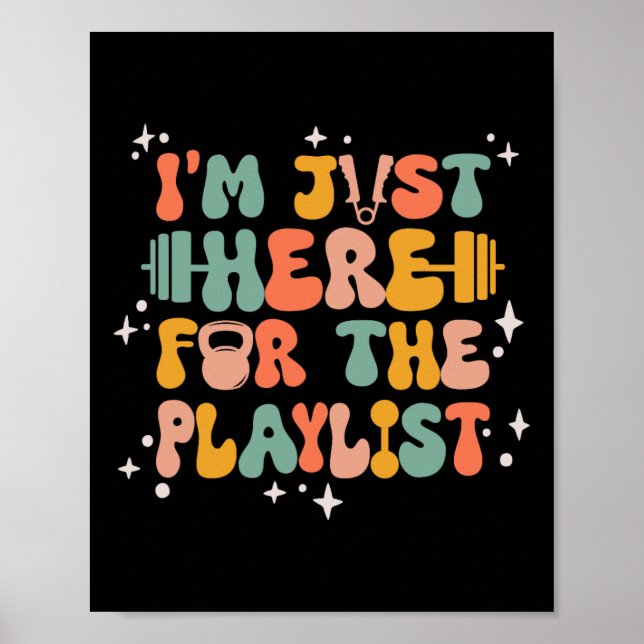 Poster Exercício das mulheres no treino de ginásios (Frente)