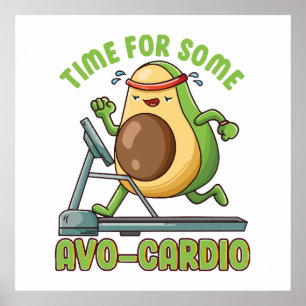 Poster Exercício de exercício Engraçado Ditos de humor En