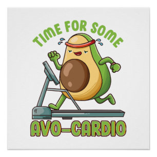 Póster Exercício de exercício Engraçado Ditos de humor En