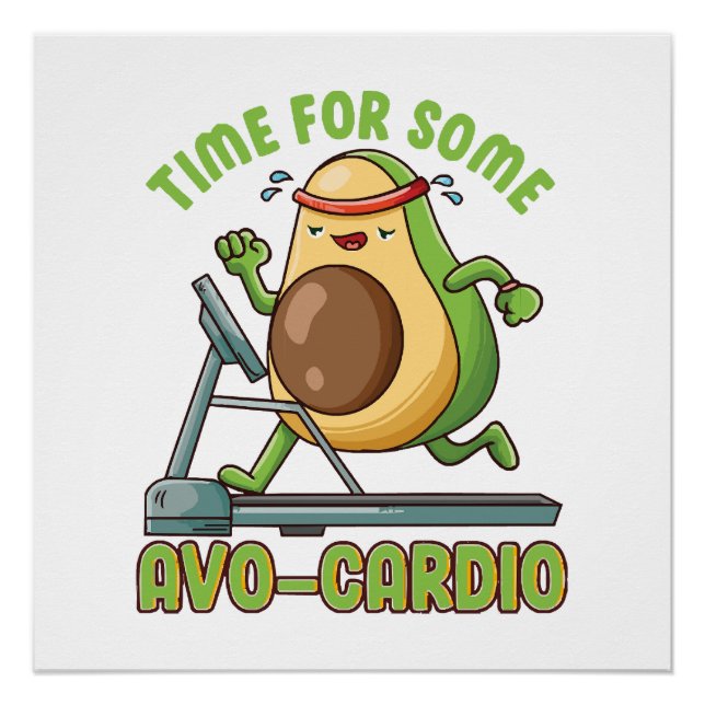 Póster Exercício de exercício Engraçado Ditos de humor En (Frente)