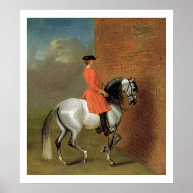 Póster Exercício em Haute Ecole: A Passagem para o Lef (Frente)