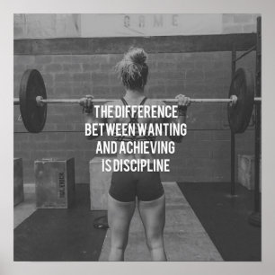 Póster Exercício inspirador