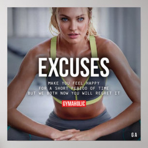 Póster Exercício inspirador