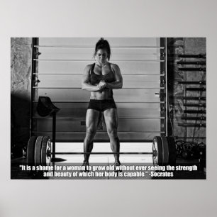 Poster Exercício inspirador