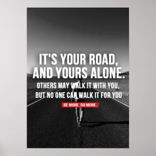 Póster Exercício inspirador