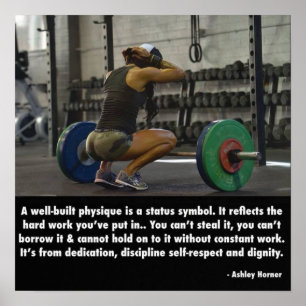 Poster Exercício inspirador