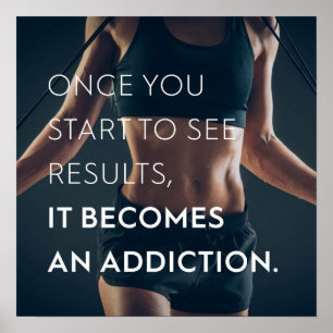 Poster Exercício inspirador