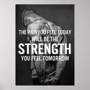 Póster Exercício inspirador