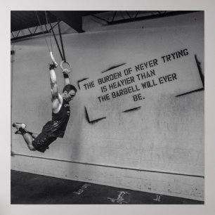 Poster Exercício inspirador