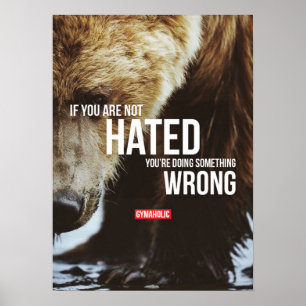 Póster Exercício inspirador