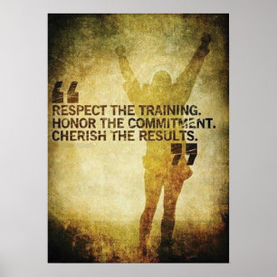 Póster Exercício inspirador