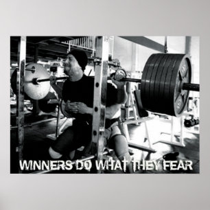 Póster Exercício inspirador