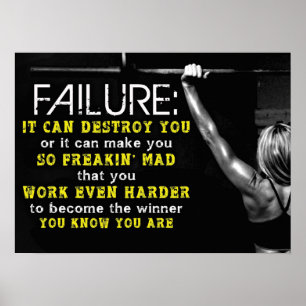 Póster Exercício inspirador