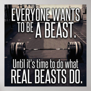 Póster Exercício inspirador