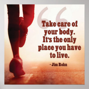 Póster Exercício inspirador