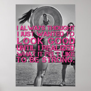 Poster Exercício inspirador