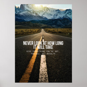 Poster Exercício inspirador