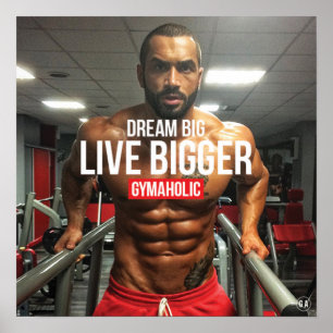 Poster Exercício inspirador