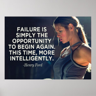 Poster Exercício inspirador