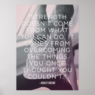 Poster Exercício inspirador