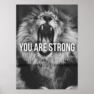 Póster Exercício inspirador