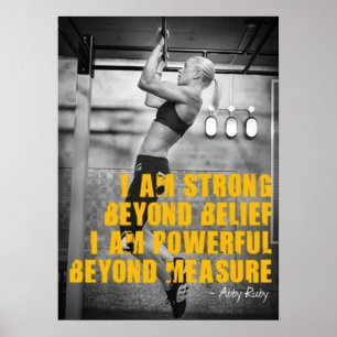 Poster Exercício inspirador