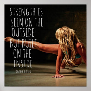 Póster Exercício inspirador