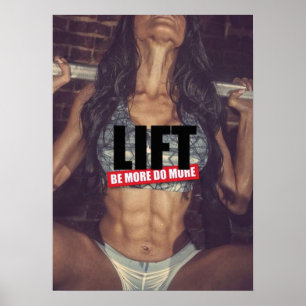 Póster Exercício inspirador