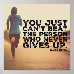 Póster Exercício inspirador