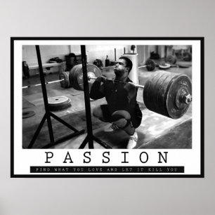 Poster Exercício inspirador