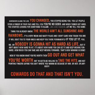 Poster Exercício inspirador