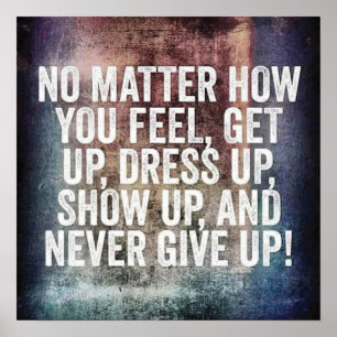 Póster Exercício inspirador