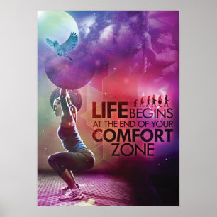 Póster Exercício inspirador