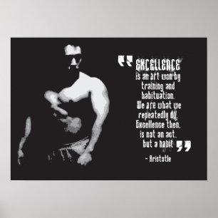 Póster Exercício inspirador