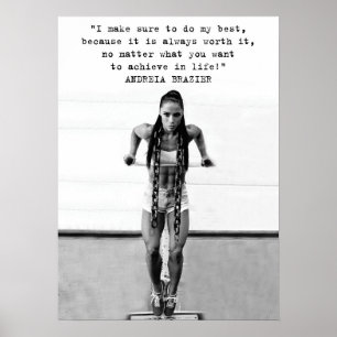 Poster Exercício inspirador