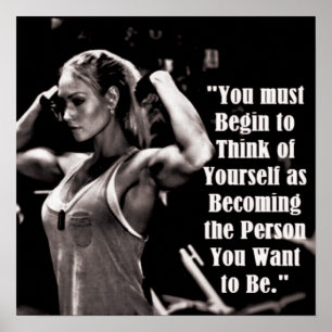 Póster Exercício inspirador