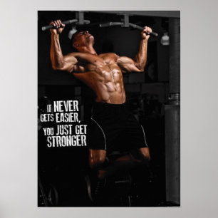 Póster Exercício inspirador