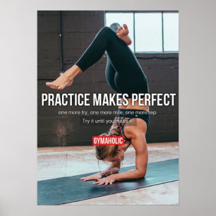 Poster Exercício inspirador