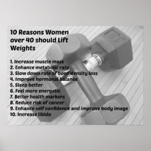 Póster Exercício inspirador