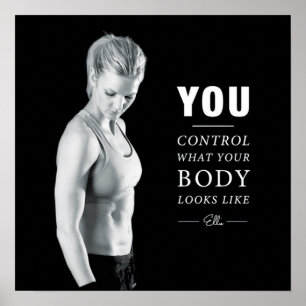 Póster Exercício inspirador