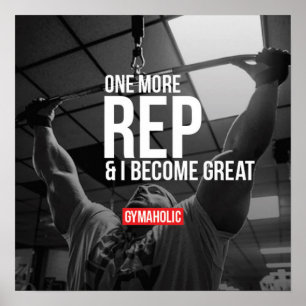 Póster Exercício inspirador