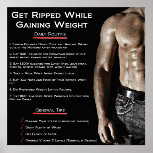 Poster Exercício inspirador